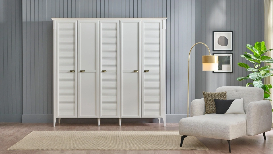 Toscana 5-Door Wardrobe