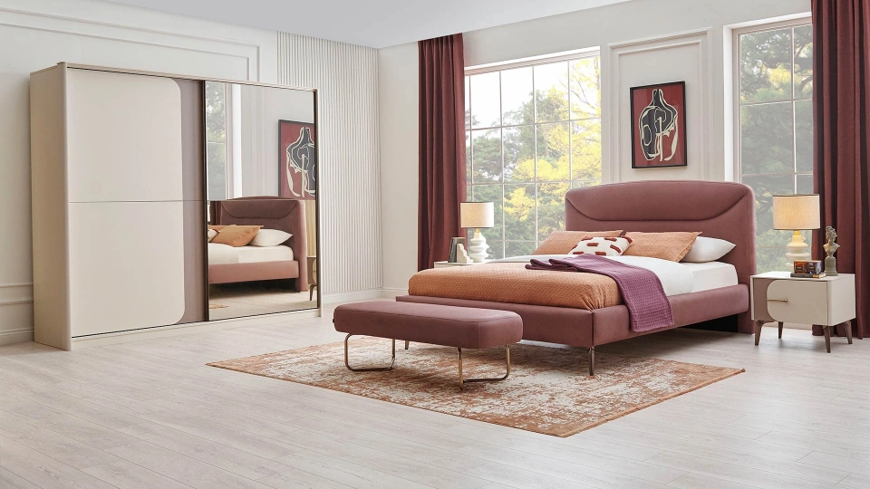 Milena 2 Door Sliding Wardrobe - 240 cm