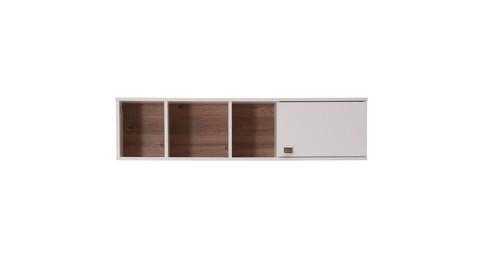 Mayer TV Stand Upper Module - Cracked White