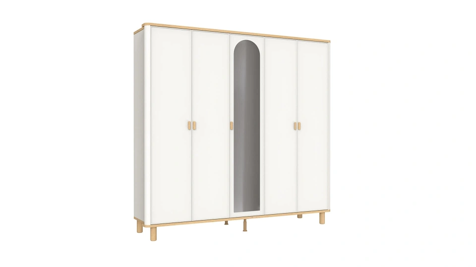 Legna 5-Door Wardrobe