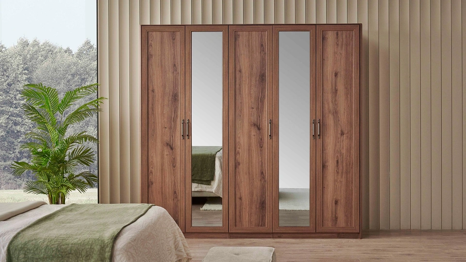 Vermont 5-Door Wardrobe