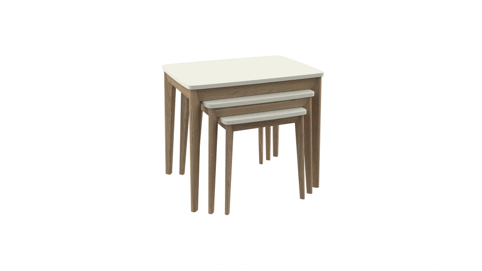 Salda Nesting Table - Moonstone