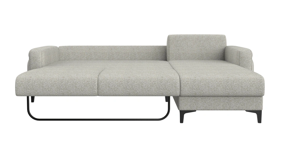 Lumeris Corner Sofa Bed with Storage