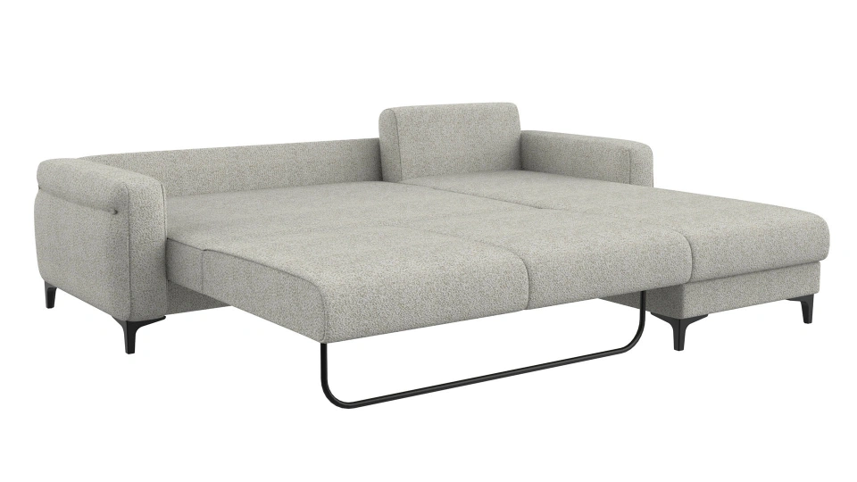 Lumeris Corner Sofa Bed with Storage