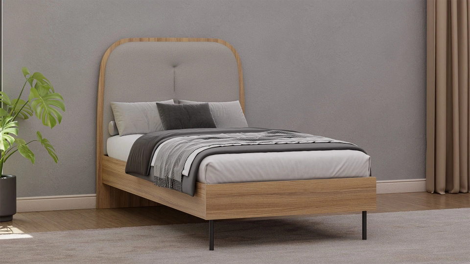 Glen Tortana Bedstead - 100 cm - Headboard not included