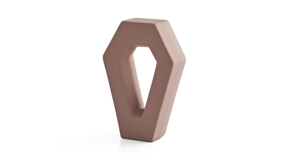 Seramik Pentagon Vase