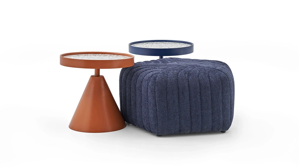 Yang Side Coffee Table - Blue
