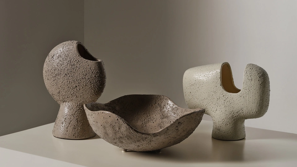 Doğtaş Ceramics Modern Circle Vase