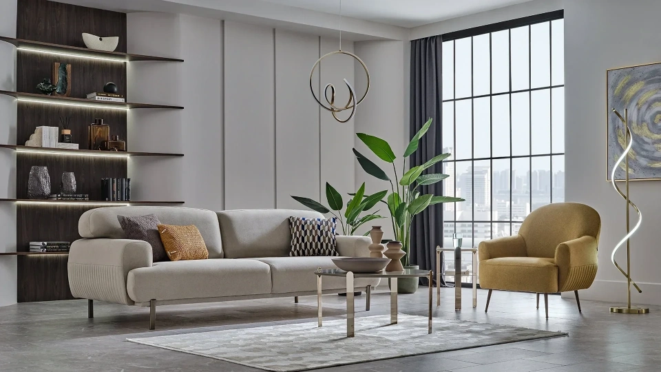 Bend Sofa Set