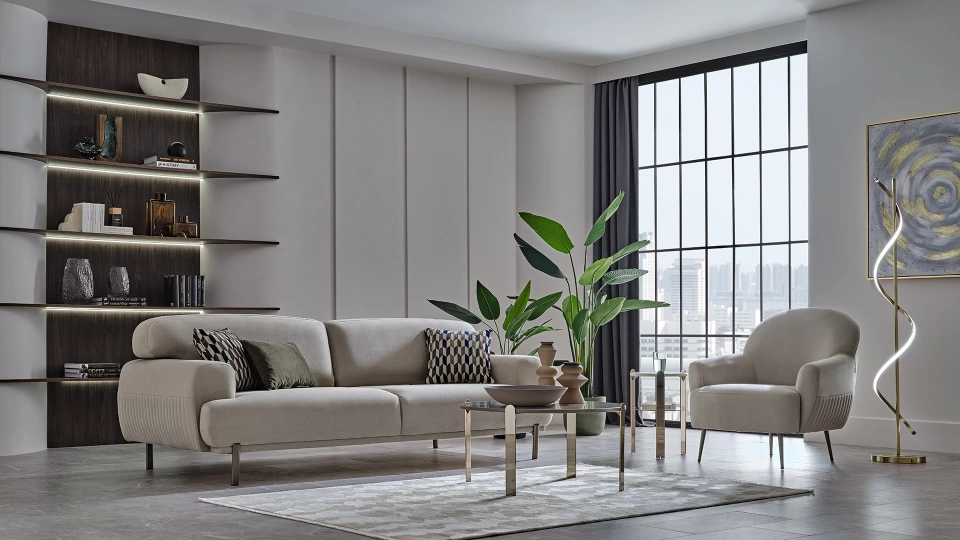 Bend Sofa Set
