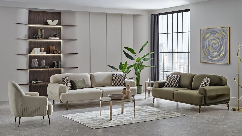 Bend Sofa Set