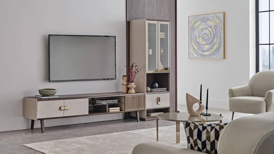Bend TV Unit