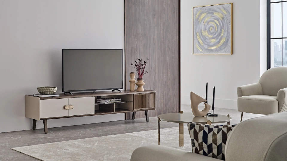 Bend TV Unit
