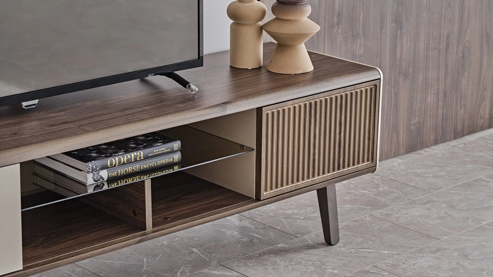 Bend TV Unit