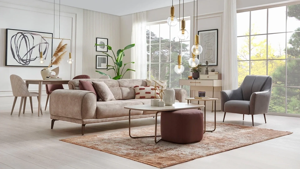 Milena Sofa Set