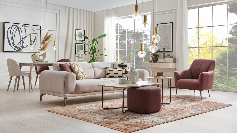 Milena Sofa Set