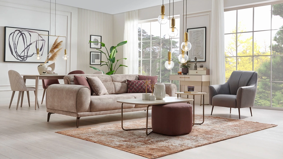 Milena Sofa Set