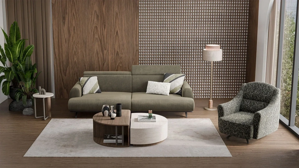 Moderna Sofa Set