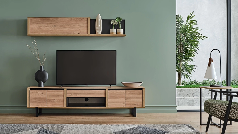 Solid TV Unit Set