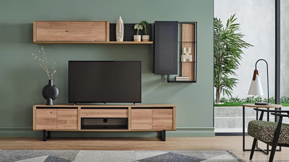 Solid TV Unit Set