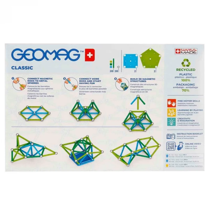 0272 Manyetik Zeka Oyunu 60 Parça -Sunman