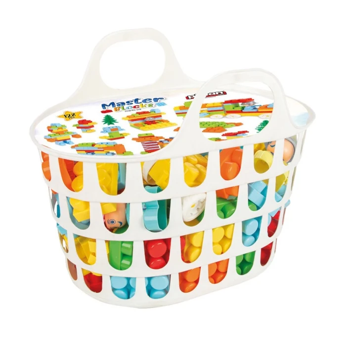 03 579 AKSESUARLI MASTER BLOKLAR 128 PARÇA SEPETLİ