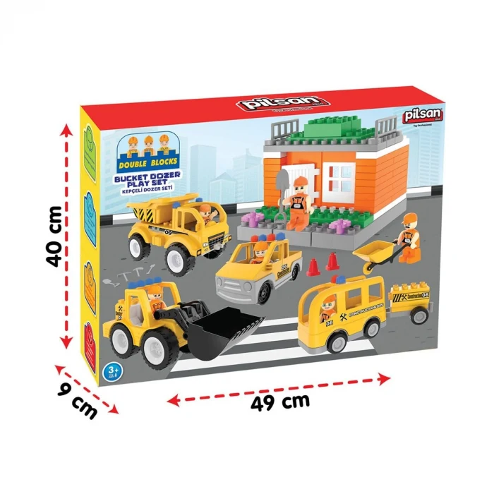 03 614 1010361401002 DOUBLE BLOCKS KEPÇELİ DOZER SETİ