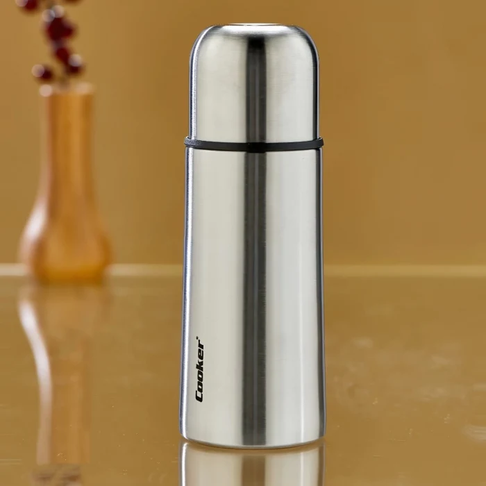 0.3LT KROM TERMOS PASLANMAZ ÇELİK - SIZDIRMAZ KAPAK = BARDAK (5124)