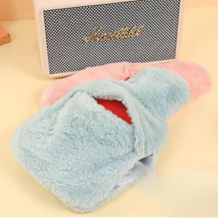 1 Litre El Geçirmeli Örgülü Sıcak Su Torbası Happy (5124)