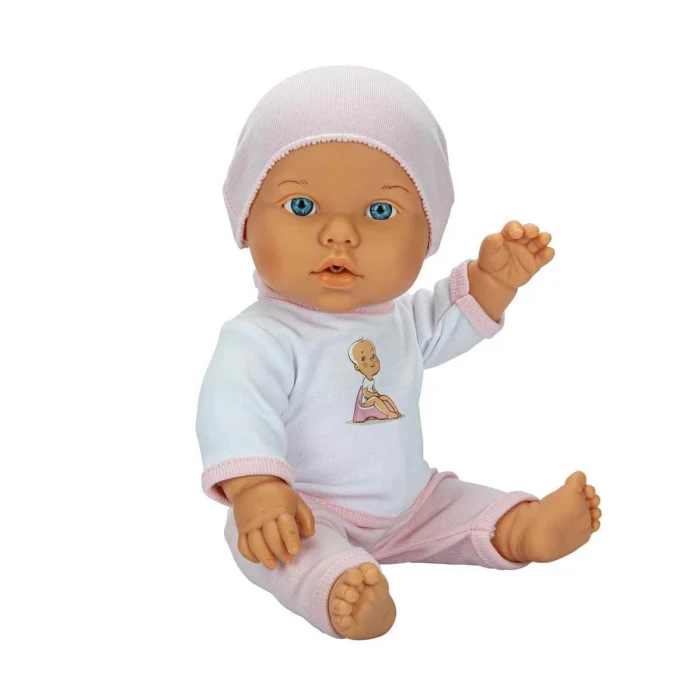 1030141 Sesli Bebelou Tuvalet Zamanı Bebek Seti 32 cm -Sunman