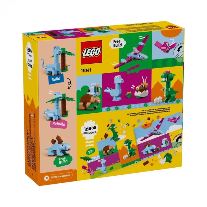 11041 Lego Classic Yaratıcı Dinozorlar 450 parça +5 yaş