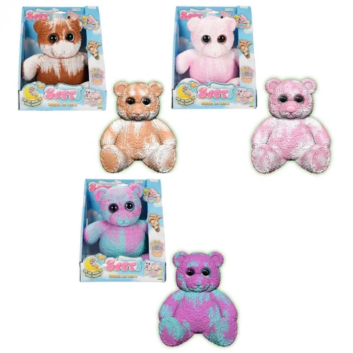 12331 SUN-BTF-FİGÜR SOFTT BEAR DELUXE KARANLIKTA PARLAYAN 3A
