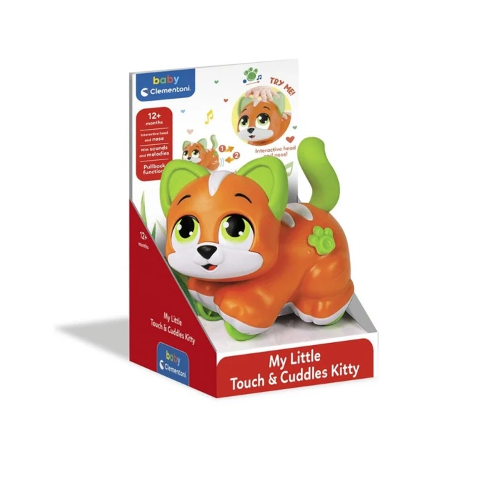 17462 Baby Clementoni - Sevimli İnteraktif Kedicik +12 ay
