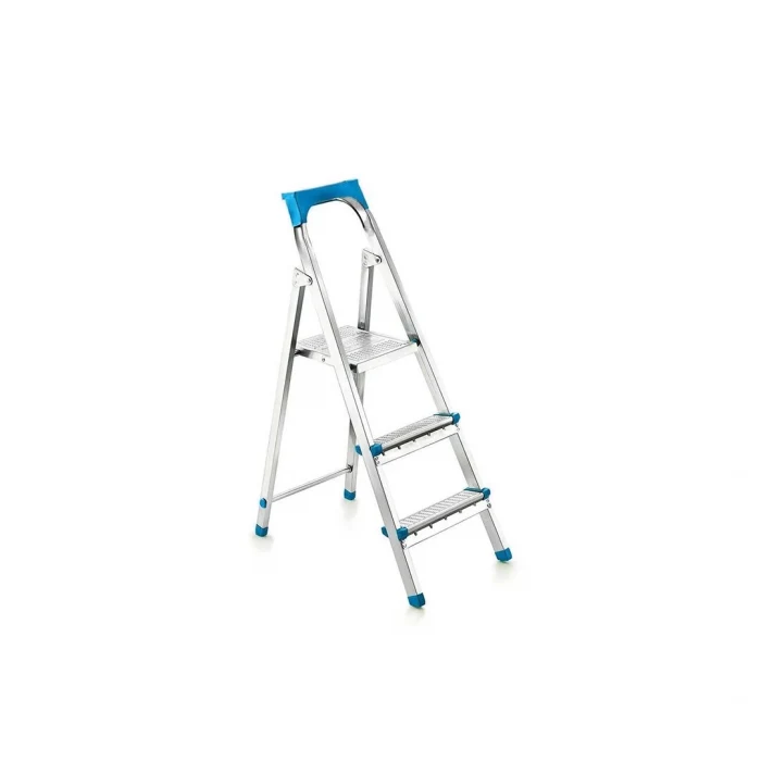 2+1BASAMAKLI METAL MERDİVEN Y: 60CM - 120KG.TAŞIMA KAPASİTESİ (5124)