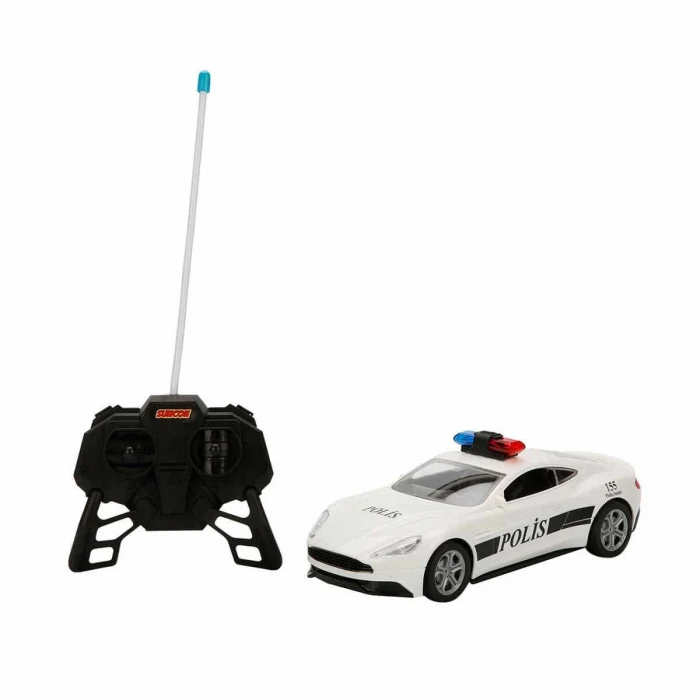 20357 Uzaktan Kumandalı Suncon Işıklı Polis Arabası 21 cm