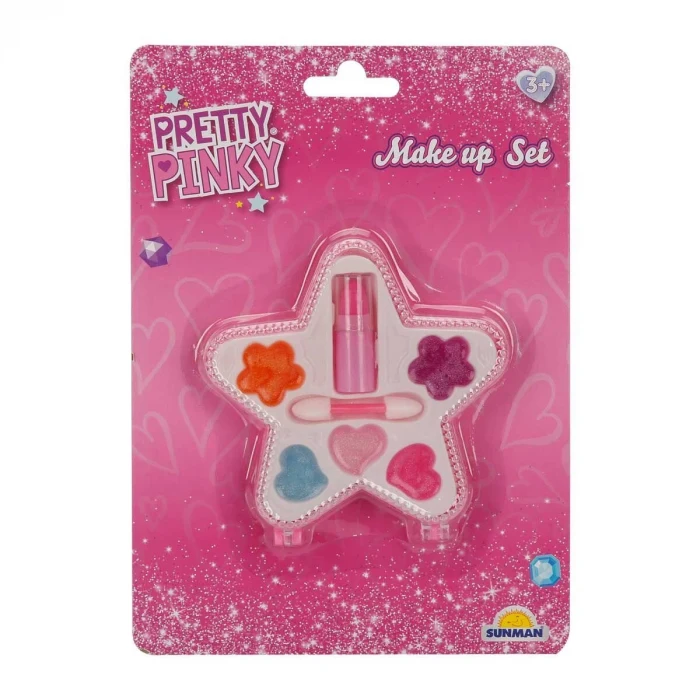 2594 SUN-Makyaj Seti Sürülebilir - Yıldız/Çiçek/Kalp Şekilli