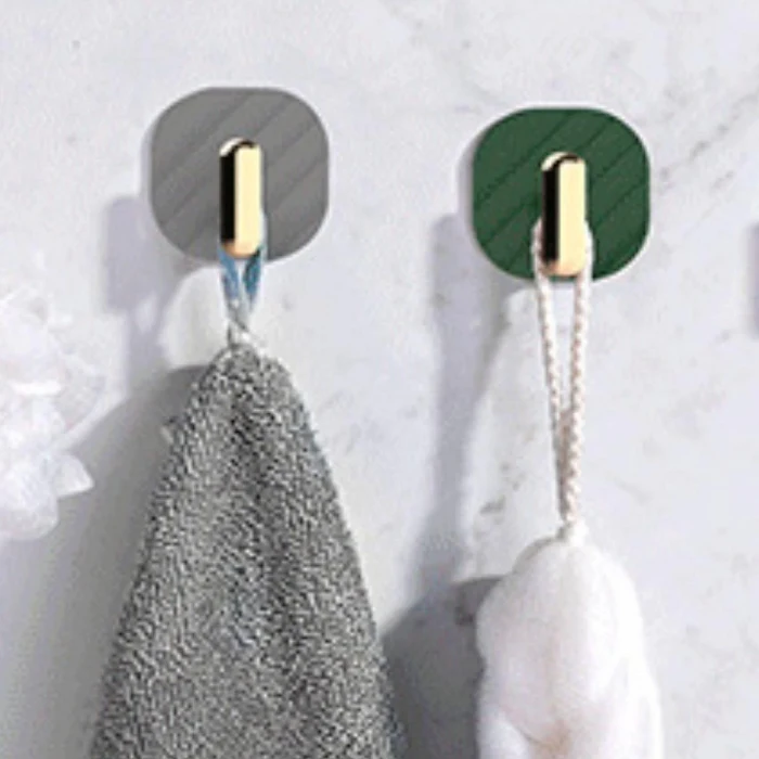 2li Yapışkanlı Retro Askılık Dolap Kapak Kulpu Gri (5124)