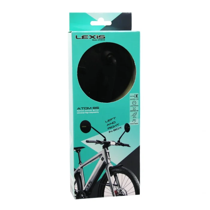 2PCS YUVARLAK GİDON ÜSTÜ BİSİKLET AYNA OYNAR BAŞLIK (5124)