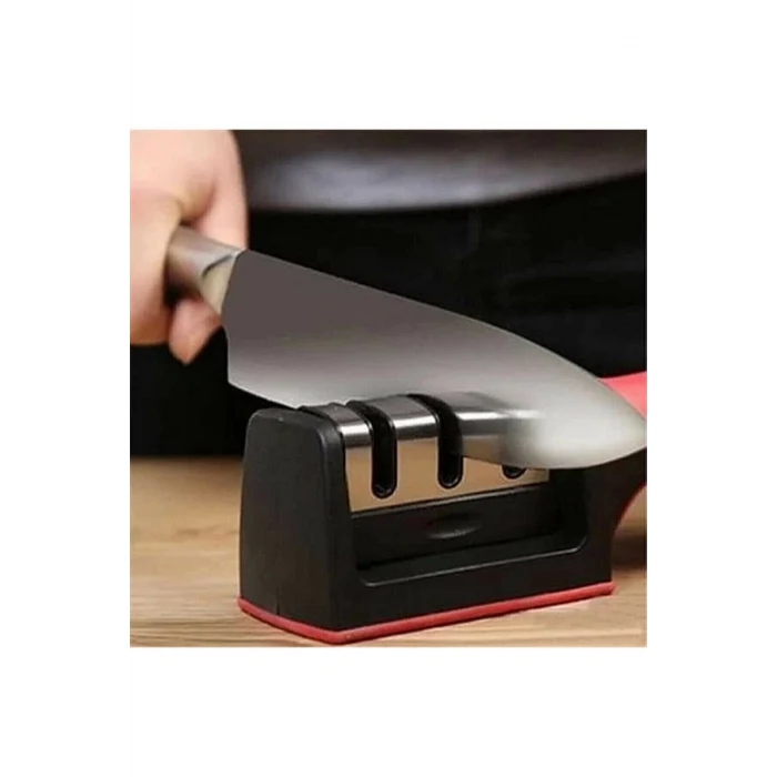 3 Aşamalı Bıçak Makas Bileyici Keskinleştirme Aleti (5124)