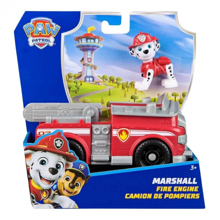 37397 SUN-SPM-FİGÜR PAW PATROL TEMEL ARAÇLAR MARSHALL