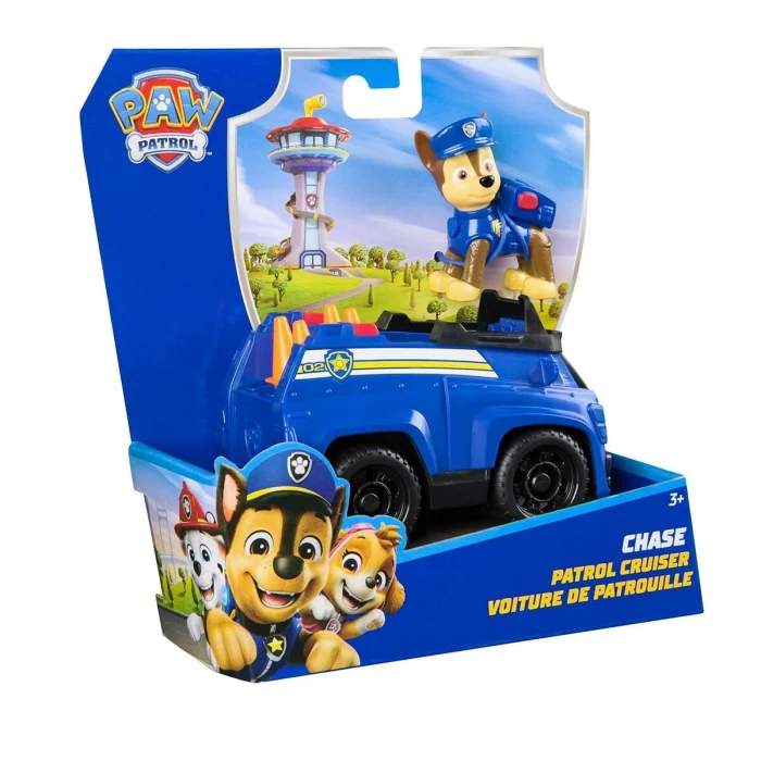 37502 SUN-SPM-FİGÜR PAW PATROL TEMEL ARAÇLAR CHASE