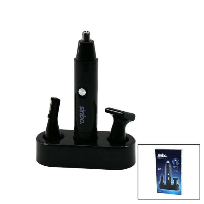 3IN1   PİLLİ  KİŞİSEL KIL TEMİZLEME CİHAZI  KIL TÜY ALMA - SAKAL DÜZELTME - KAŞ DÜZELTME STR-4939 (5124)