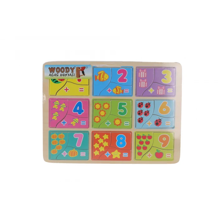 4215 SUN-KDM-WOO-TAHTA BULTAK BULMACA PUZZLE 27 PRÇ