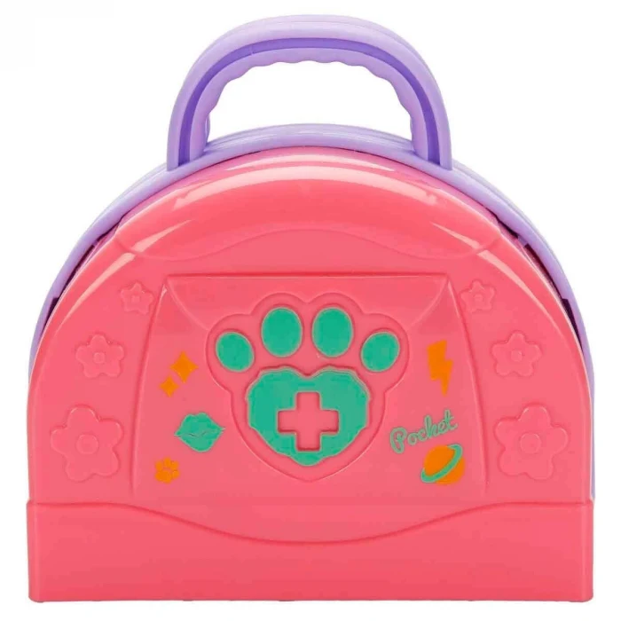 4368 2in1 Çantalı Evcil Hayvan Veteriner Seti Sürpriz Paket