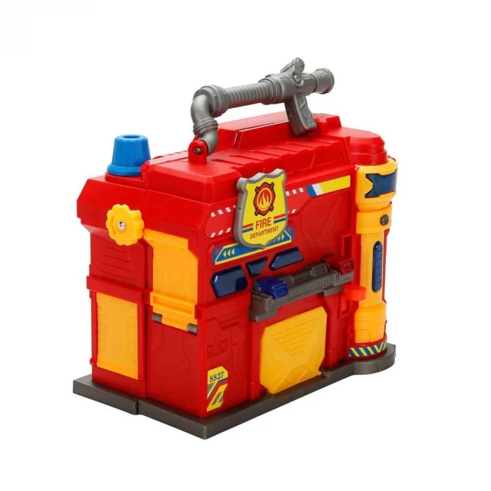 4539 Maxx Wheels Sesli ve Işıklı Garaj Seti İnşaat Garajı -Sunman