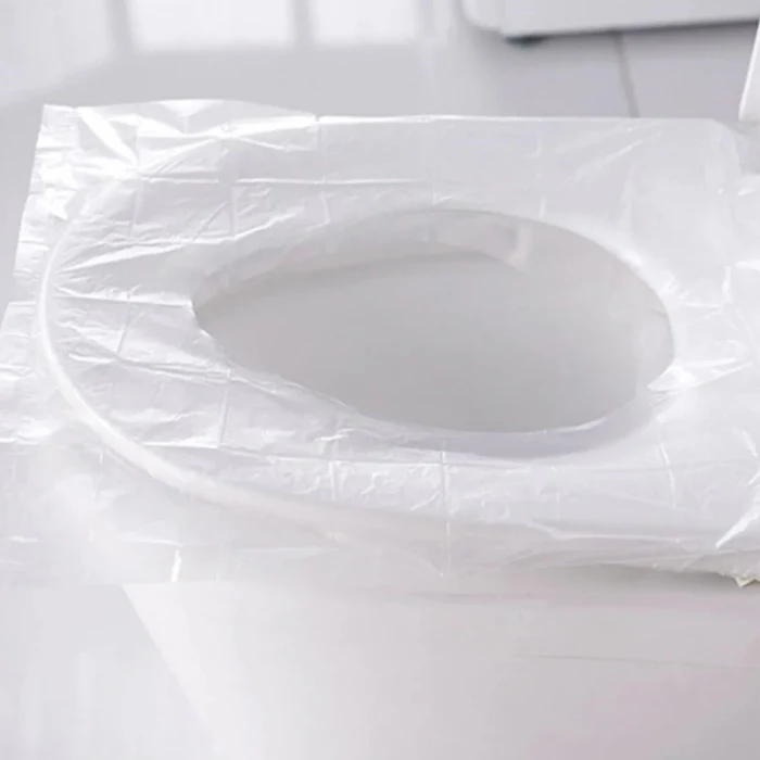 50 Adet Kullan At Pratik Kullanımlı Hijyenik Klozet Kapağı Poşeti (5124)