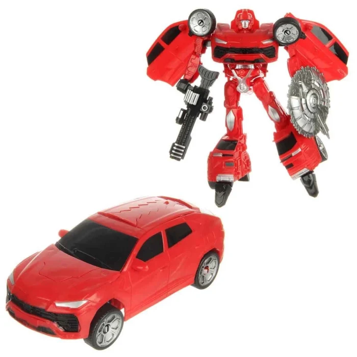 5039 SUN-YFN-ROBOT TRANSFORMER POLICE-G/FAST FLAME 2R 2A
