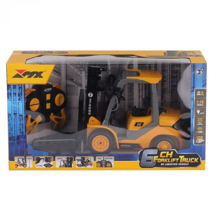 5088 SUN-1:24 IŞIKLI USB ŞARJZLI UZAKTAN KUMANDALI BULDOZER