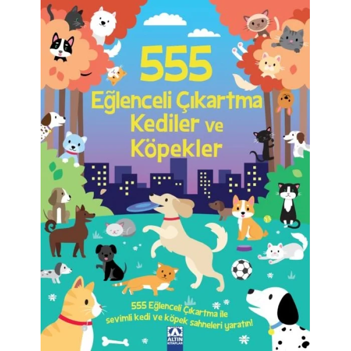 555 Eğlenceli Çıkartma Kediler Ve Köpekler