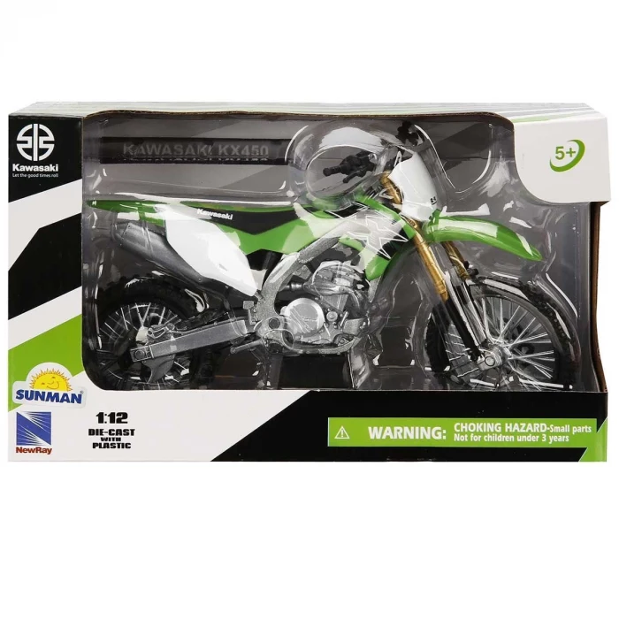 57483 SUN- Kawasakı  KX450 Yeşil 1:12